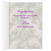 It's a Girl Afro Puff Baby Girl (Intérieur (Droit))