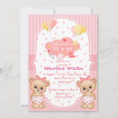 it's a girl Baby shower Invitation (Devant)