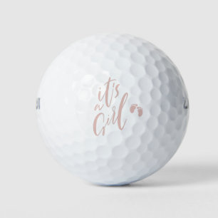 It's a Girl Gender Reveal Party Game Golfballen