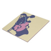 <It's a Girl>van Steve Collier Tegeltje (Zijkant)