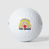 Its A Good Day To Teach Tiny Humans Golfballen (Voorkant)
