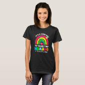 It's a Good Day to Teach Tiny Humans Teacher life T-shirt (Voorkant volledig)