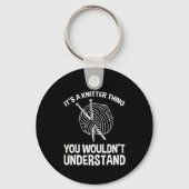 It's A Knitter Thing - You Wouldn't Understand Sleutelhanger (Achterkant)