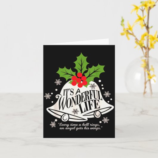 It's A Wonderful Life Everytime A Bell Rings Chris Kaart (Gele Bloem)