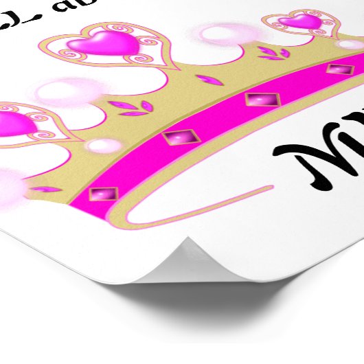 It's All About ME!: Fun Princess Poster (Coin)