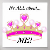 It's All About ME!: Fun Princess Poster (Devant)