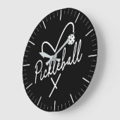 It's Always Pickleball Time Round Wall Clock Grote Klok (Hoek)