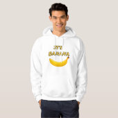 "It's Banana" - A Fun, Bold, and Trendy Hoodie (Voorkant volledig)