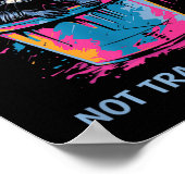 It's Called Trash Can Not Trash Cannot Funny Racco Poster (Hoek)