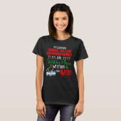 It's Either Serial Killer Doentaries Or Christmas T-shirt (Voorkant volledig)