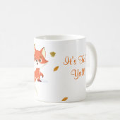It's Fall Fox Mug (Devant droit)
