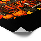 It's Fall Y'all Pumpkin Truck Autumn Tree Hello Fa Poster (Hoek)