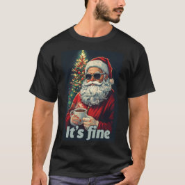 It's fine burning tree t-shirt