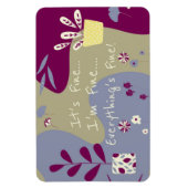 It's Fine Flexible Photo Magnet Magneet (Verticaal)