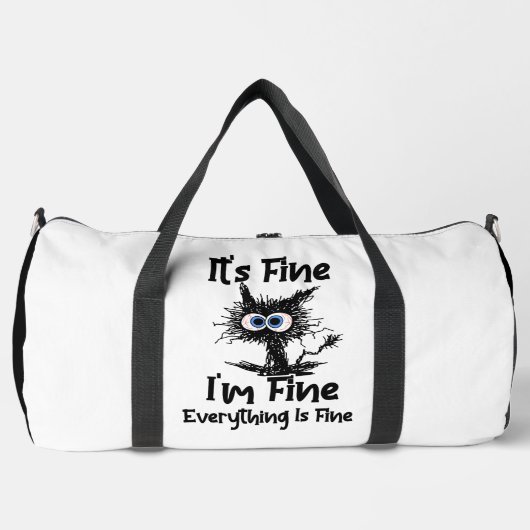 It's Fine I'm Fine Everything Fine Plunjezak (Voorkant)