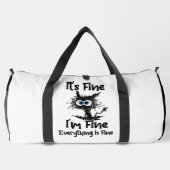 It's Fine I'm Fine Everything Fine Plunjezak (Achterkant)