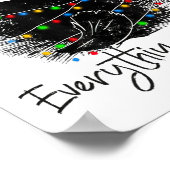 Its Fine I'm Fine Everything Is Fine Christmas Bla Poster (Hoek)