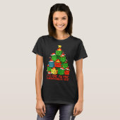 It's Fine I'm Fine Everything Is Fine Christmas Du T-shirt (Voorkant volledig)
