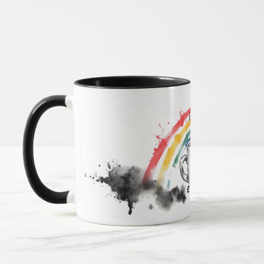 Its Fine I'm Fine Everything is Fine mug (Gauche)
