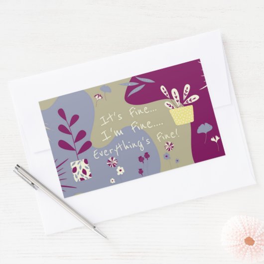 It's Fine... Sticker (Envelop)