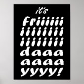 Its Friday Poster (Voorkant)