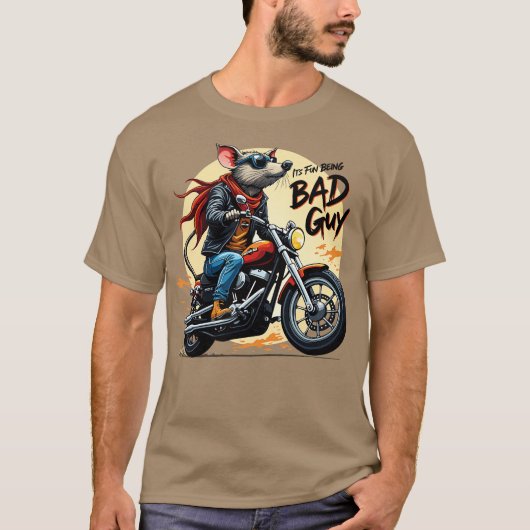 Its Fun Being The Bad Guy T-shirt (Voorkant)