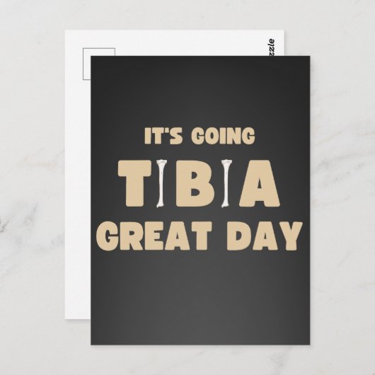It's going tibia great day briefkaart (Voorkant / Achterkant)