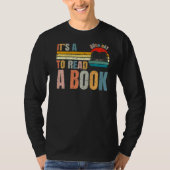 It's Good Day To Read Book  Library Reading T-shirt (Voorkant)