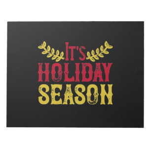 It's Holiday Season Notitieblok