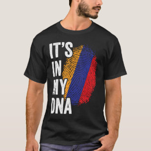 ITS IN MIJN DNA Armenië Vlag Armeense Roots Pride T-shirt