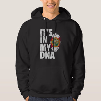 It's In My DNA Florida Fingerprint Pride Florida A Hoodie
