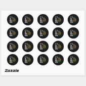 It's In My DNA - Guyana Flag Ronde Sticker (Vel)