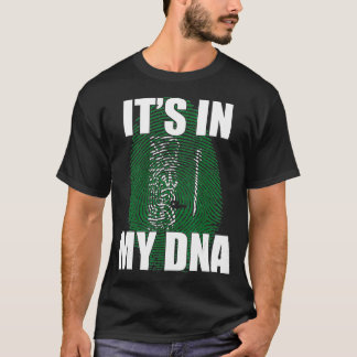 It's In My DNA Saudi Flag  T-shirt