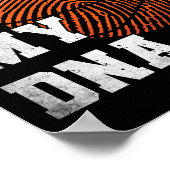 It's In My Genomic Code Sketll  Poster (Hoek)