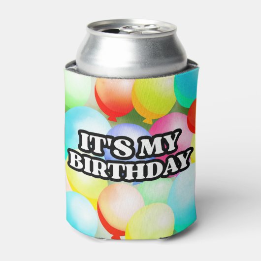 it's my Birthday Blikjeskoeler (Blikje Voorkant)