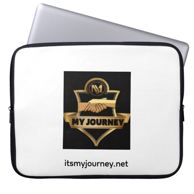 Its My Journey Laptop Sleeve (Voorkant)