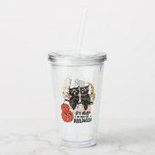 It's Never Too Early For Halloween Acryl Drinkbeker (Achterkant)