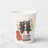 It's Never Too Early For Halloween Papieren Bekers (Achterkant)