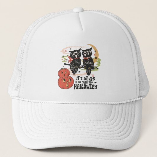 It's Never Too Early For Halloween Trucker Pet (Voorkant)