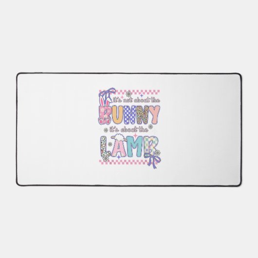 It's Not About The Bunny Christian Jesus Lamb Bibl (Recto)