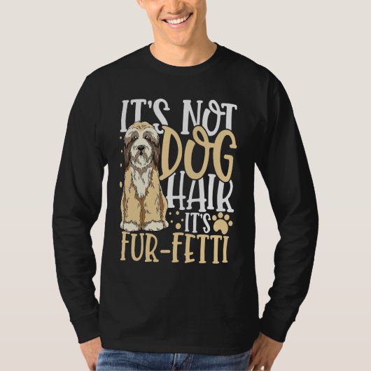 It's Not Dog Hair It's Fur Fetti T-shirt (Voorkant)