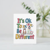 It's ok to be different briefkaart (Staand voorkant)