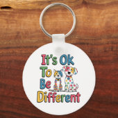 It's ok to be different sleutelhanger (Voorkant)