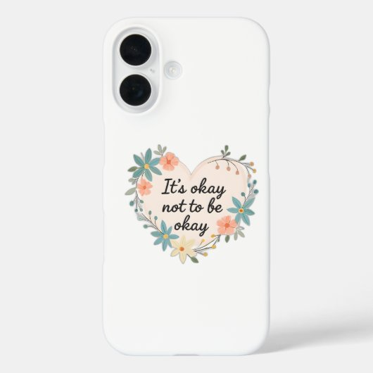 it's Okay Not to be Okay Case-Mate iPhone Case (Achterkant)