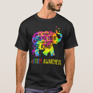 It's Okay To Be Different Elephant Autism T-shirt