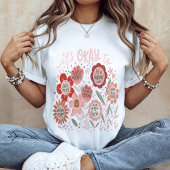 It's Okay To Boho Floral T-Shirt