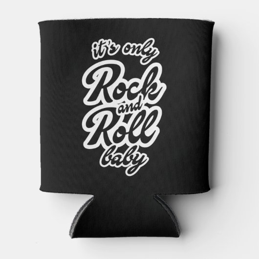 Its Only Rock and roll Baby Blikjeskoeler (Voorkant)