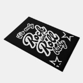 Its Only Rock and roll Baby Deurmat (Schuin)