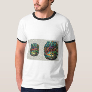 It's Over 9000! is een high-energy t-shirt ontwerp