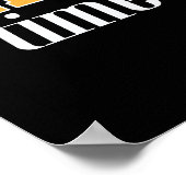 It's Padel Time Tennis Sport Poster (Hoek)